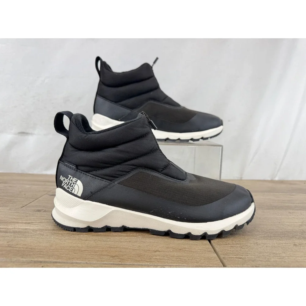 The North Face Women Black DryVent‎ Quilted Front Zip Boots NF0A5LWF US 9